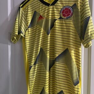 Adidas Colombia Yellow Climacool Jersey